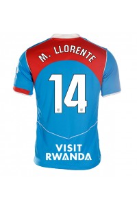 Fotbalové Dres Atletico Madrid Marcos Llorente #14 Dámské Třetí Oblečení 2025-26 Krátký Rukáv